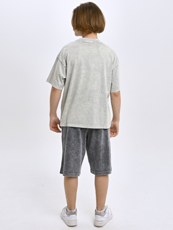 5325 Футболка д/м (серый весь размерный ряд)