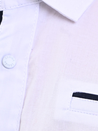 2654 Рубашка к.р. д/м (белый весь размерный ряд)