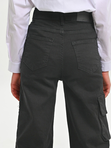 30450 Джинсы д/д (черный весь размерный ряд)