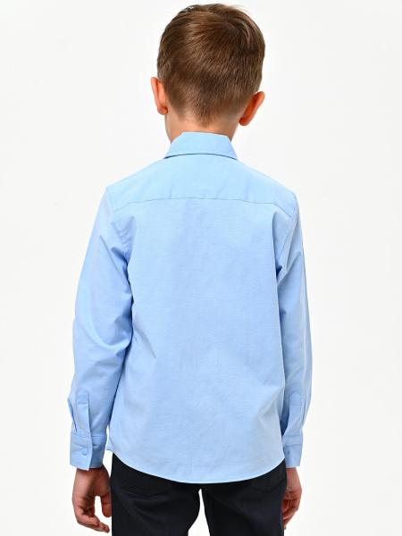 2583 Рубашка дл.р. д/м (голубой весь размерный ряд)