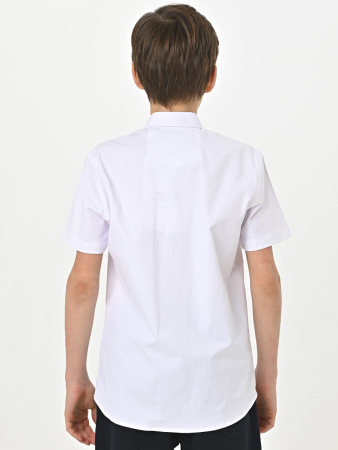 4787 Рубашка к.р. д/м (белый весь размерный ряд)