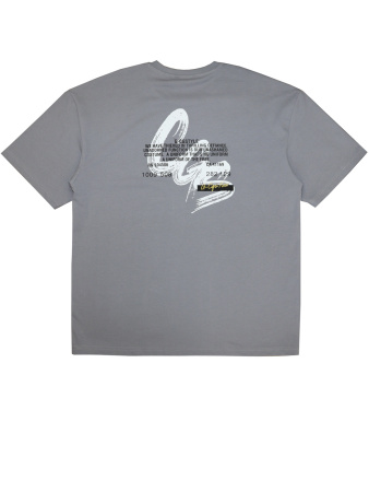 C-0015 Футболка д/м (серый весь размерный ряд)