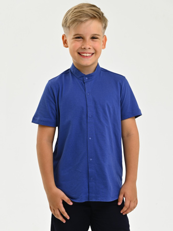 2777 Рубашка трик. к.р. д/м (джинсовый весь размерный ряд)