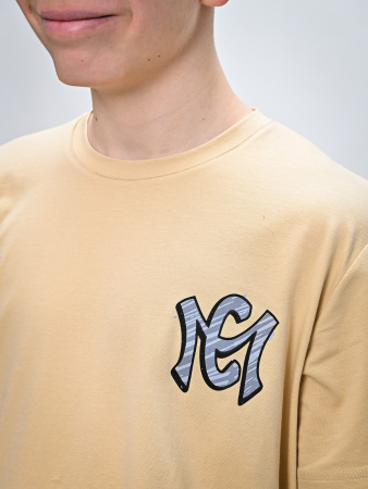 2309 Футболка д/м (бежевый весь размерный ряд)