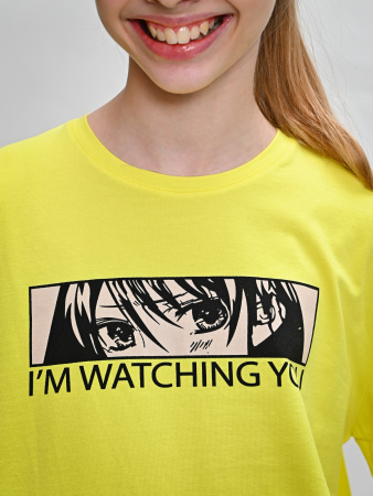 10402 Футболка д/д (желтый весь размерный ряд)