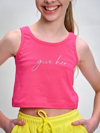 10428 Топ д/д (фуксия размер 158)