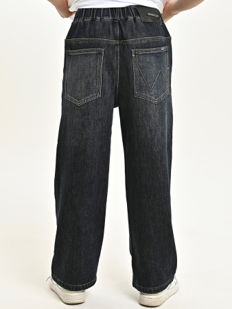 A9177-Ch Джинсы утепленные д/м (синий весь размерный ряд)