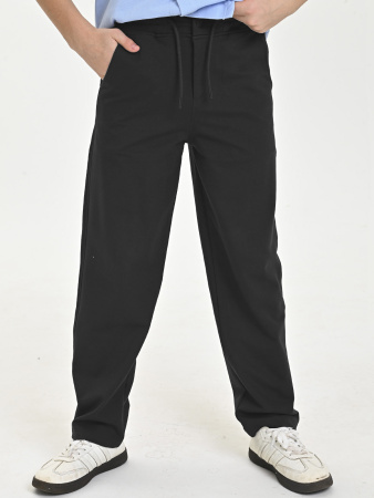 4908 Брюки д/м трик. (черный весь размерный ряд)