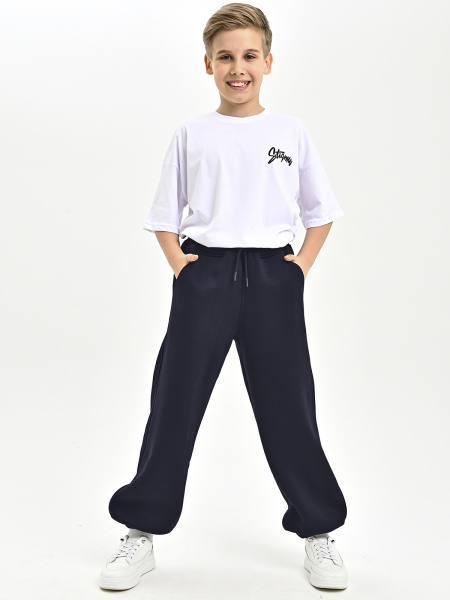 4901 Брюки спорт. д/м утепл. (темно-синий весь размерный ряд)