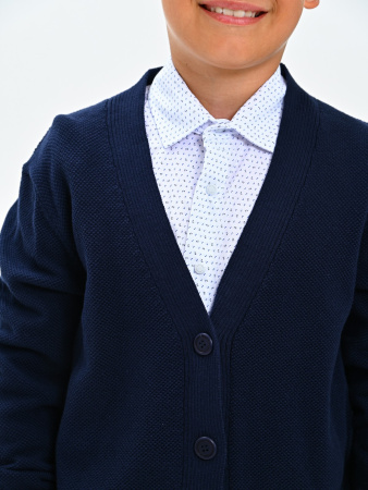 2484 Кардиган д/м (темно-синий весь размерный ряд)