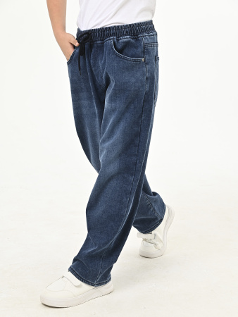 2-1473 Джинсы утепл. д/м (синий 116)