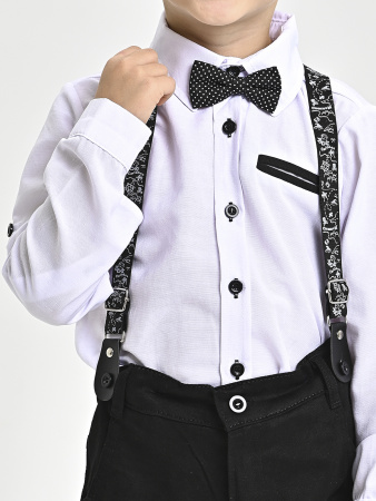 5055-T Костюм д/м (белый,черный весь размерный ряд)