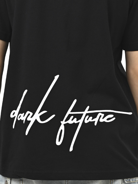 2185 Футболка д/м (черный весь размерный ряд)