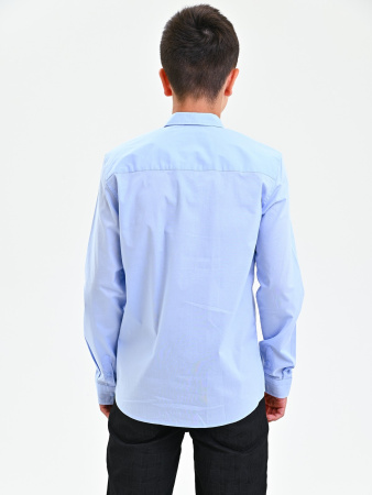 1299 Рубашка дл.р. д/м (светло-голубой весь размерный ряд)