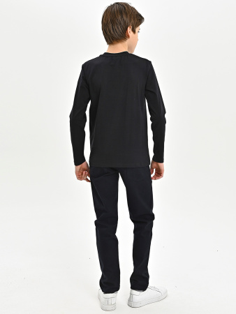 4431 Лонгслив (черный весь размерный ряд)