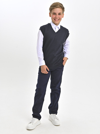 5154 Жилет д/м (темно-синий весь размерный ряд)