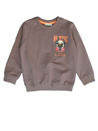 223477 Толстовка д/м (коричневый весь размерный ряд)