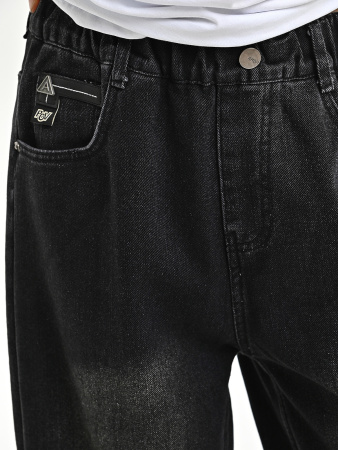 25563-Ch Джинсы утепленные д/м (темно-синий весь размерный ряд)