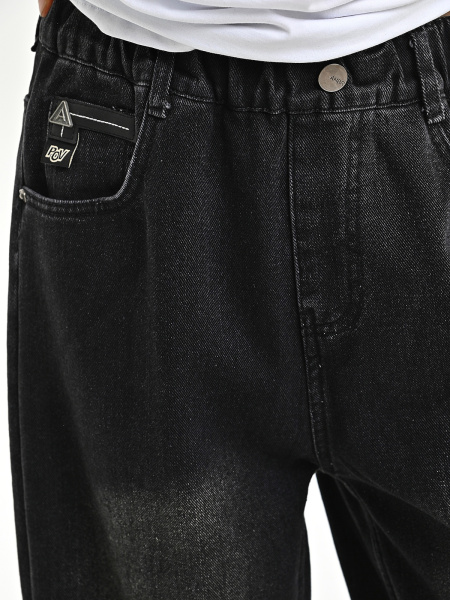 25563-Ch Джинсы утепленные д/м (темно-синий весь размерный ряд)