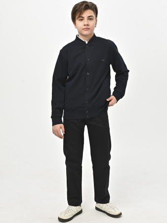 5516 Бомбер д/м (темно-синий весь размерный ряд)