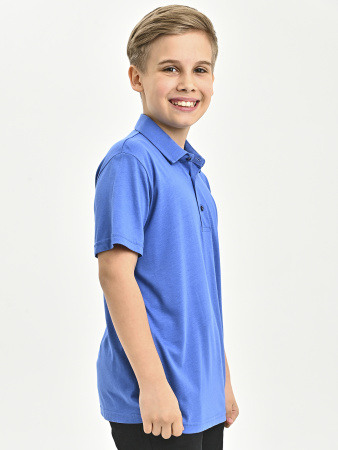 4690 Поло к.р. д/м (джинсовый весь размерный ряд)