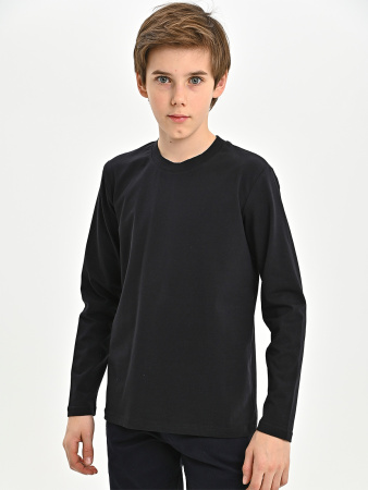 4431 Лонгслив (черный весь размерный ряд)
