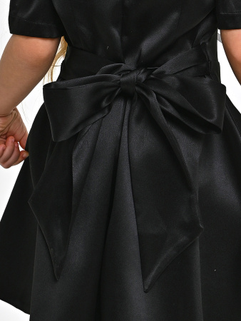 2586KG Платье д/д (черный весь размерный ряд)