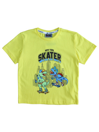 3076 Футболка д/м (желтый весь размерный ряд)