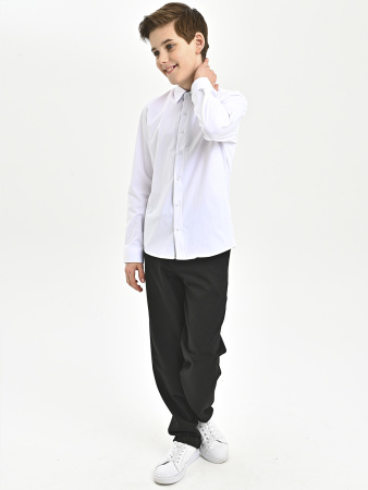 4854 Рубашка дл.р. д/м (белый весь размерный ряд)