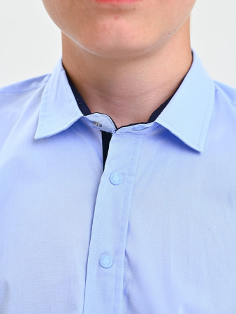 1299 Рубашка дл.р. д/м (светло-голубой весь размерный ряд)