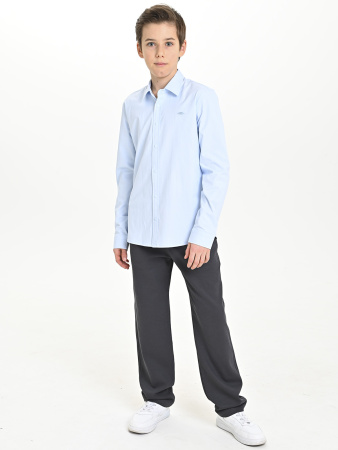 4706 Рубашка дл.р. д/м (голубой весь размерный ряд)