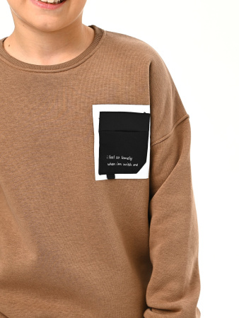 3417 Костюм утепл. д/м (бежевый 140)