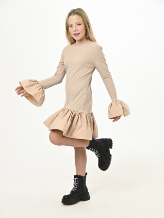 K-191 Платье (бежевый весь размерный ряд)