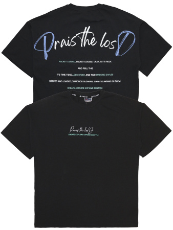 3141 Футболка д/м оверсайз (черный весь размерный ряд)