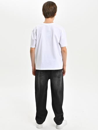 25563-Ch Джинсы утепленные д/м (темно-синий весь размерный ряд)