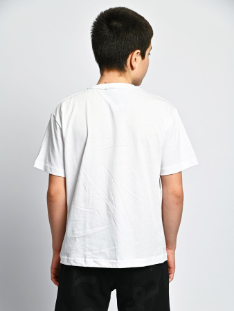 2164 Футболка д/м (белый размер 140)