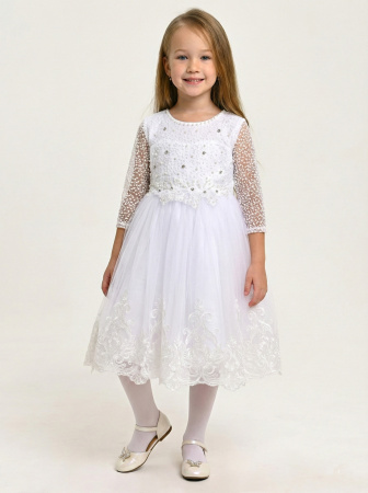 3200-Ch Платье д/д (белый 104)