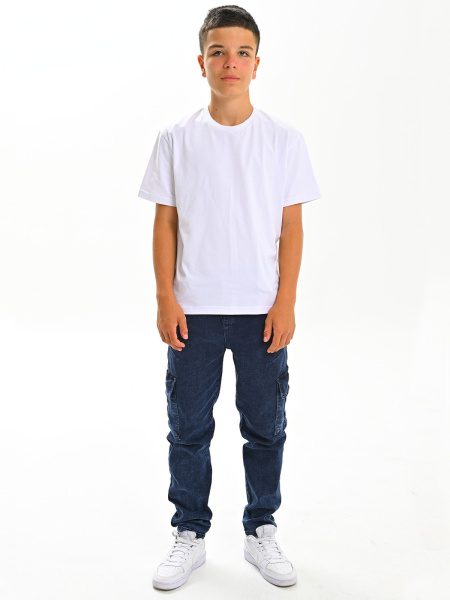 3-1076 Джинсы д/м (синий весь размерный ряд)