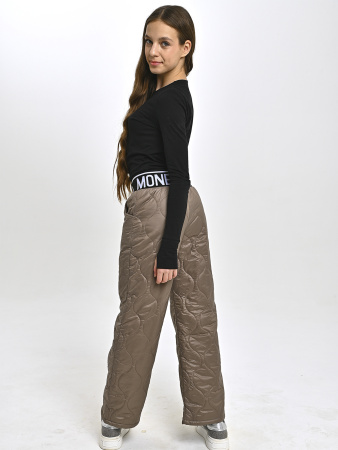 2378S Брюки болоневые д/д (темно-бежевый весь размерный ряд)