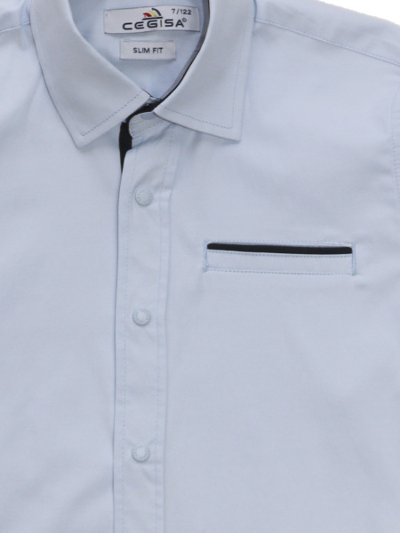 4860 Рубашка дл.р. д/м (голубой весь размерный ряд)