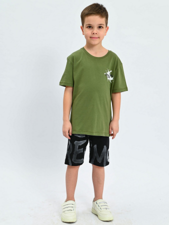 2287 Футболка д/м (хаки весь размерный ряд)