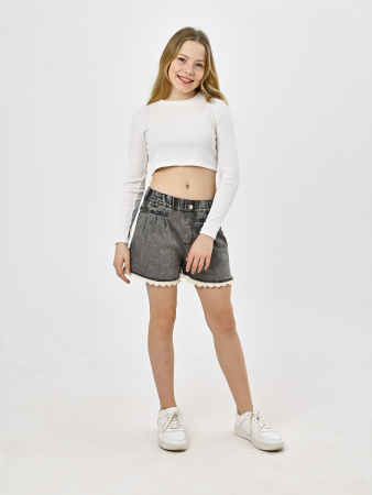 X5587-Ch Шорты д/д (черный весь размерный ряд)