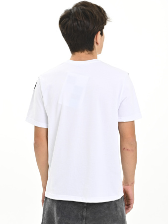 4627 Футболка д/м (белый весь размерный ряд)