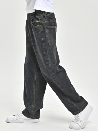 26711-Ch Джинсы д/м (серый 26(140))