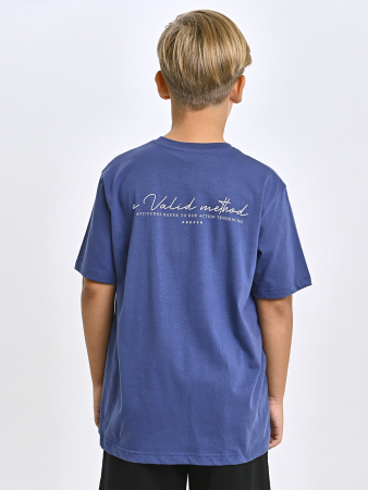 5432 Футболка д/м (джинсовый 158)