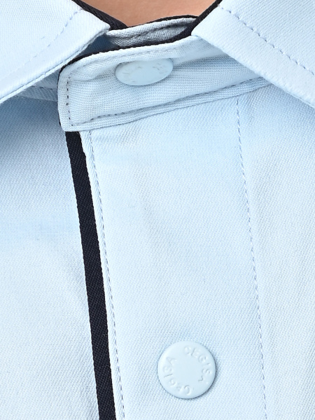 4787 Рубашка к.р. д/м (голубой весь размерный ряд)