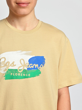 2165 Футболка д/м (бежевый размер 164)