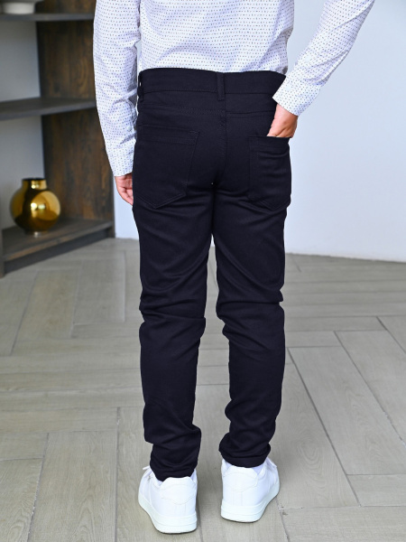 2321 Брюки д/м (темно-синий-122)