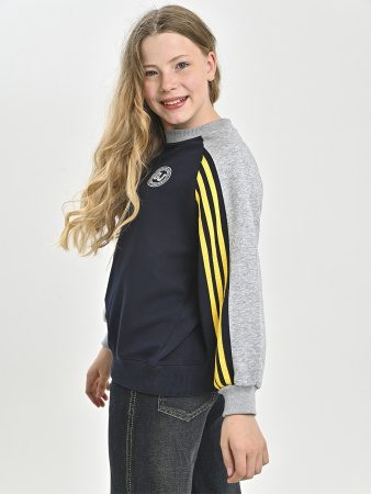 85Q331-Ch Джемпер д/д (синий весь размерный ряд)