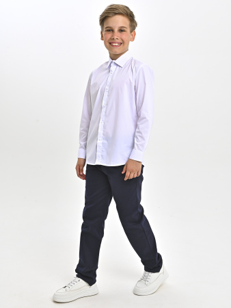 26887-S Рубашка дл.р. д/м (белый 122)